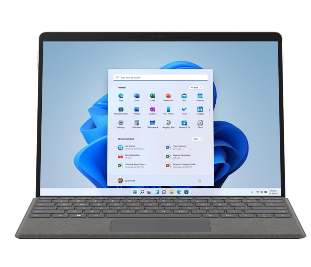 Microsoft Surface Pro 8 i7/16GB/512GB/Win11 (Platynowy) - 715250 - zdjęcie 3